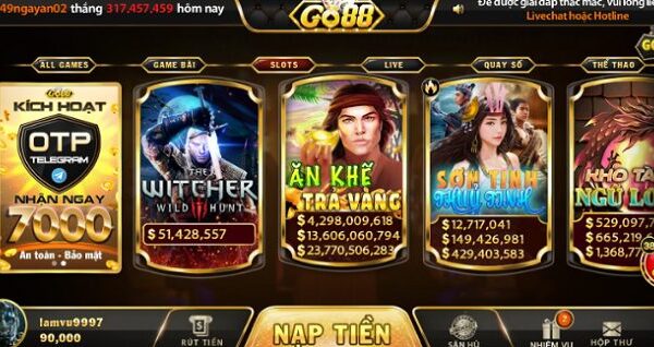 Bí kíp cần biết về các thuật ngữ khi chơi slot game tại Go88