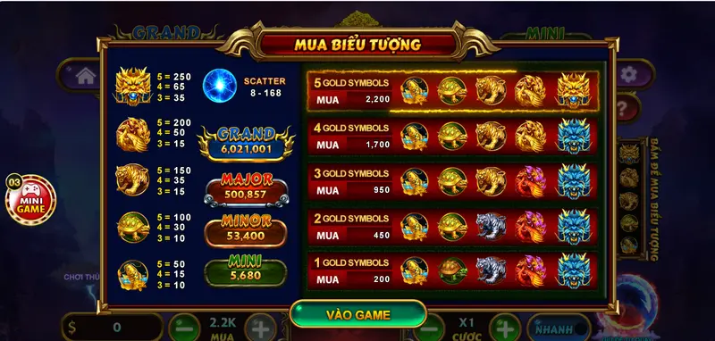 Slot Kho Báu Tứ Linh - Săn thưởng khủng tại Go88